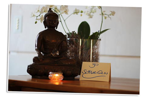 Schweigewoche Buddha SChild