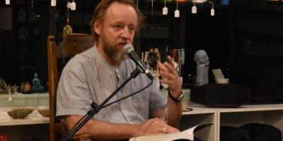 OM at Many Rivers Books & Tea